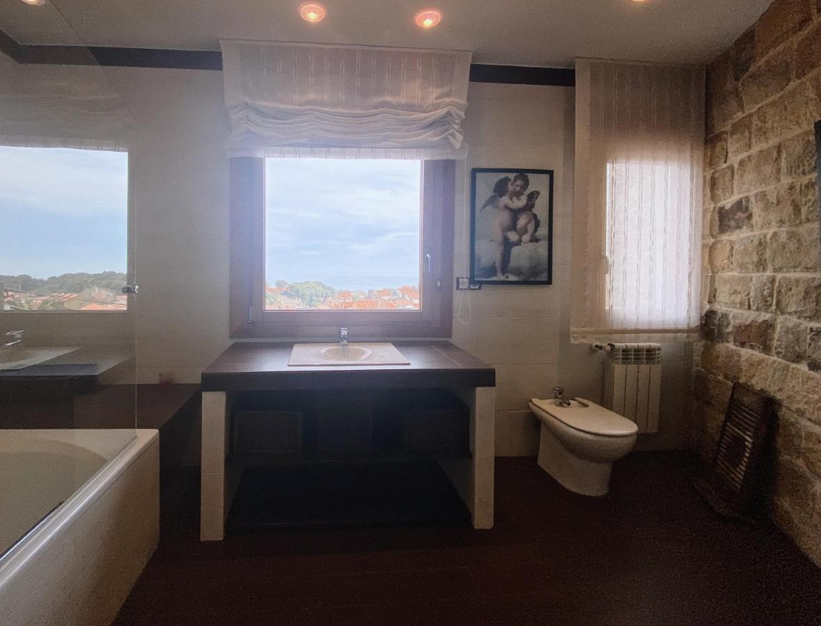La Jarocha, Casa Con Vistas Al Mar En Pechonヴィラ エクステリア 写真